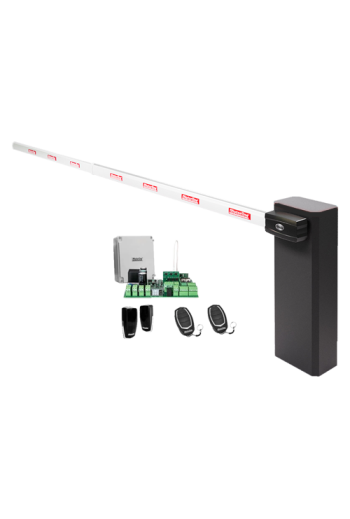 KIT complet bariera acces AUTO / 4 m, montaj universal ST/DR - MOTORLINE TURBO-4-LITE+ZUM75HTSL-4-KIT