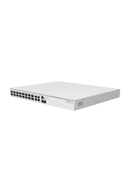 Switch L3, 4 x SF28 25G, 16 x QSFP28 100G, 2 x RJ45 10G - MikroTik CRS520-4XS-16XQ-RM