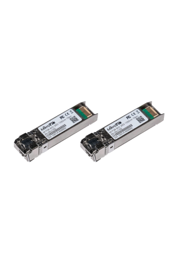 Kit 2 x Module SFP 1.25/10/25G, 15 Km, Single LC, SM 1270/1330nm - MikroTik XS+2733LC15D