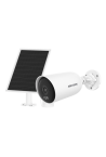 Camera 4G 4MP cu panou solar, lentila 2.8mm, IR 30m, WL 30m, Audio, IP66 - HIKVISION DS-2CFS04-4G-2.8mm