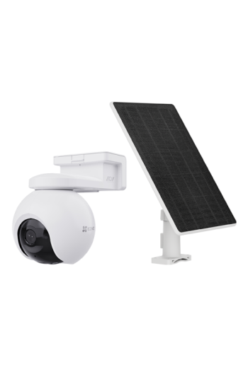Camera IP PT + panou solar 8W, Wi-Fi6 & 4G, 4K,  Baterie 10.400 mAh, Audio, IR 15M, Color 24/7 - EZVIZ CS-EB8/SP(4K,W4GA)