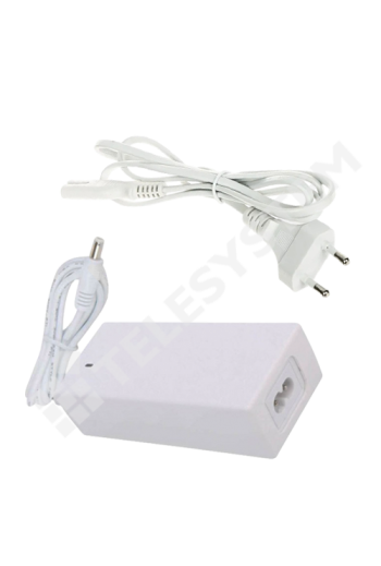 Kit sursa de alimentare 12V, 3A, alb - MW Power POSC12300D-C8-WH-KIT