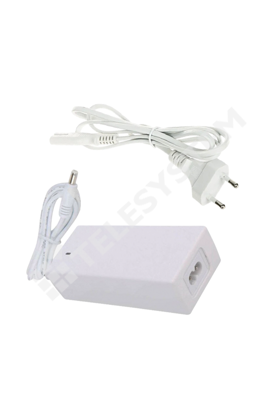 Kit sursa de alimentare 12V, 3A, alb - MW Power POSC12300D-C8-WH-KIT