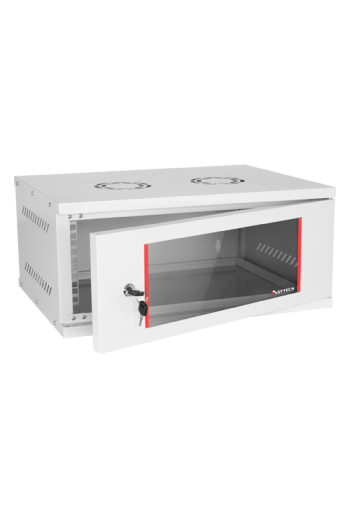 Rack perete 4U 19'' 542X400, capacitate incarcare 50 kg, RAL7035 - ASYTECH Networking ASY-4U-5440SBW