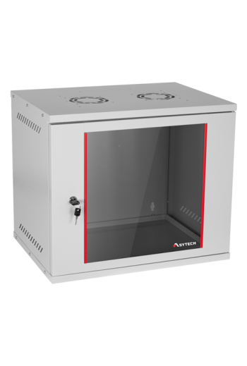 Rack perete 9U 19'' 542X400, capacitate incarcare 50 kg, RAL7035 - ASYTECH Networking ASY-9U-5440SBW