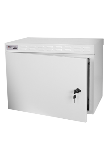 Cabinet rack exterior 7U 19'' 600x450, capacitate incarcare 300 kg, IP55, IK10 - ASYTECH Networking ASY-7U-6045EXIP55