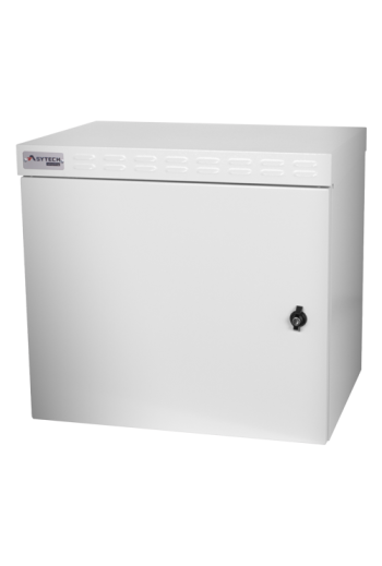 Cabinet rack exterior 9U 19'' 600x450, capacitate incarcare 300 kg, IP55, IK10 - ASYTECH Networking ASY-9U-6045EXIP55