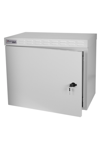 Cabinet rack exterior 9U 19'' 600x450, capacitate incarcare 300 kg, IP55, IK10 - ASYTECH Networking ASY-9U-6045EXIP55