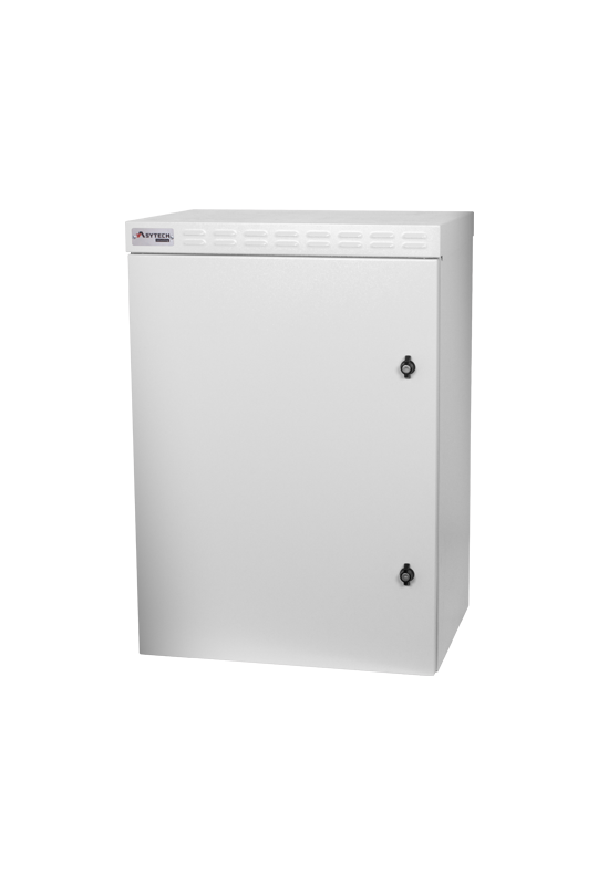 Cabinet rack exterior 16U 19'' 600x450, capacitate incarcare 300 kg, IP55, IK10 - ASYTECH Networking ASY-16U-6045EXIP55
