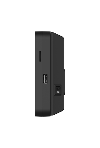Terminal control acces recunoastere faciala, 4.3 inch touch screen, M1, Amprenta, WiFi - HIKVISION DS-K1T343MFWX-B-S
