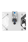 Modul 1 ventilator pentru rack SBW/EXIP55 19', cu termostat, RAL 7035 - ASYTECH Networking ASY-FAN-EXIP55-THM-1F
