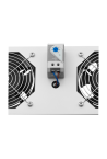 Modul 2 ventilatoare pentru rack SBW/EXIP55 19', cu termostat, RAL 7035 - ASYTECH Networking ASY-FAN-EXIP55-THM-2F