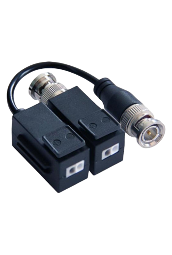 Video balun pasiv HD, transmisie prin UTP Cat5e/6, set 2 buc - HIKVISION DS-1H18-A