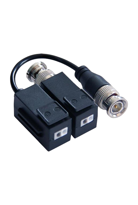 Video balun pasiv HD, transmisie prin UTP Cat5e/6, set 2 buc - HIKVISION DS-1H18-A