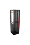 Rack de podea PRO SERIES 42U 19'' 600x600, capacitate 1000 kg, RAL 9005, asamblat ASY-42U-6060PRO