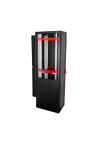 Rack de podea PRO SERIES 42U 19'' 600x800, capacitate 1000 kg, RAL 9005, asamblat ASY-42U-6080PRO