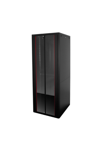 Rack de podea PRO SERIES 42U 19'' 800x1000, capacitate 1000 kg, RAL 9005, asamblat ASY-42U-80100PRO