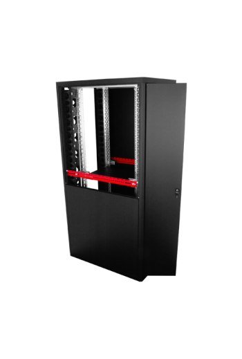 Rack de podea PRO SERIES 42U 19'' 800x1000, capacitate 1000 kg, RAL 9005, asamblat ASY-42U-80100PRO