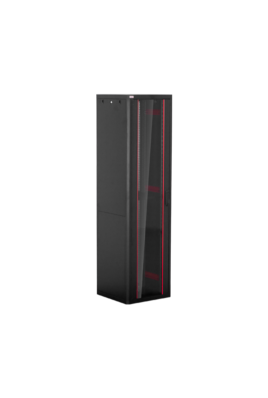 Rack de podea PRO SERIES 47U 19'' 600x600, capacitate 1000 kg, RAL 9005, asamblat ASY-47U-6060PRO