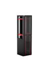 Rack de podea PRO SERIES 47U 19'' 600x600, capacitate 1000 kg, RAL 9005, asamblat ASY-47U-6060PRO