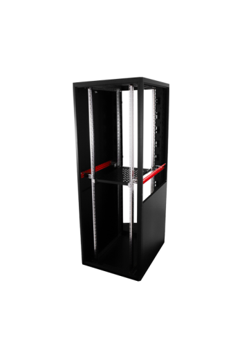 Rack de podea PRO SERIES 47U 19'' 800x1000, capacitate 1000 kg, RAL 9005, asamblat ASY-47U-80100PRO
