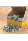 Clema metalica pentru cablu/tub cu fixare pe pistol M25 PFT (100 buc.) - CELO 925PFT