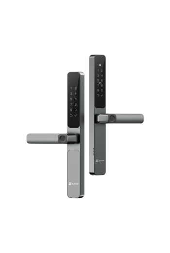 Yala inteligenta cu senzori dubli de amprenta, Wi-Fi, Baterie 1450mAh, Sonerie - EZVIZ CS-DL06(WBCP)-Pro