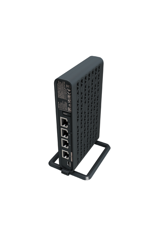 Router hAP be lite, Wi-Fi 7, Dual-Band, 1 x RJ45 2.5G, 3 x RJ45 1G, MLO - MikroTik A42G-HbeP
