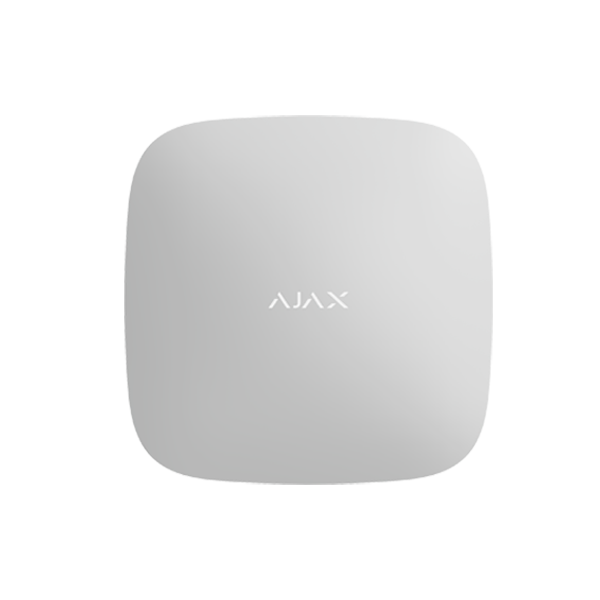 Centrala alarma wireless AJAX Hub2 Plus - alb, 2xSIM, 4G/3G/2G, Ethernet, Wi-Fi - AJAX - 1