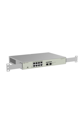 Switch L2, 8 x RJ45 1G PoE, 2 x SFP 1G, Cloud Management - Ruijie Reyee RG-NBS3100-8GT2SFP-P-V2