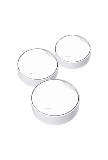 Sistem 3 x Mesh Deco X50, Wi-Fi 6, AX3000, 2 x RJ45 2.5G PoE - TP-Link DecoX50-PoE(3-pack)