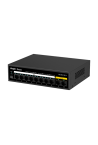 Switch L2, 8 x RJ45 10/100 Mbps PoE, 2 x RJ45 10/100 Mbps, Unmanaged - Ruijie Reyee RG-ES110F-P