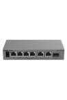 Switch L2, 6 x RJ45 1G (4 x PoE+), 1 x SFP 1G, Putere PoE 40W, Cloud Management - Ruijie Reyee RG-ES207GS-LP