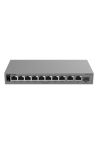 Switch L2, 10 x RJ45 1G (8 x PoE+), 1 x SFP 1G, Putere PoE 70W, Cloud Management - Ruijie Reyee RG-ES211GS-LP