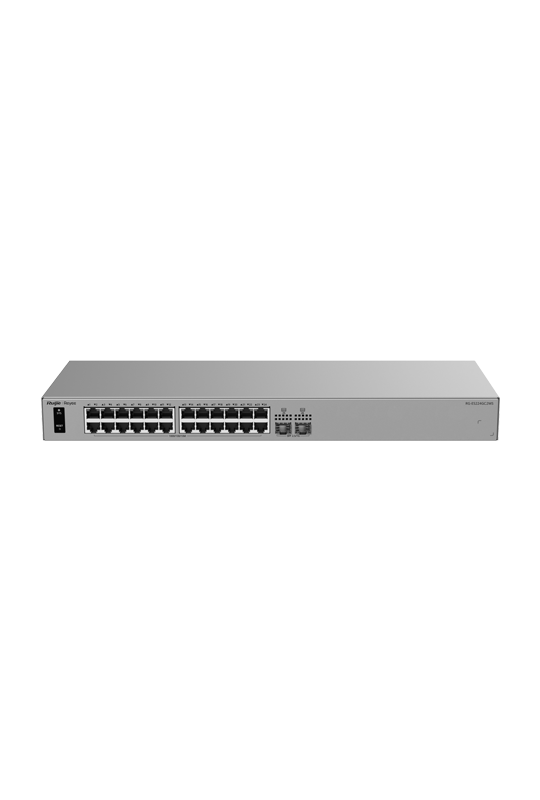 Switch L2, 24 x RJ45 Gigabit, 2 x SFP 2.5G, Cloud Management - Ruijie Reyee RG-ES224GC2MS