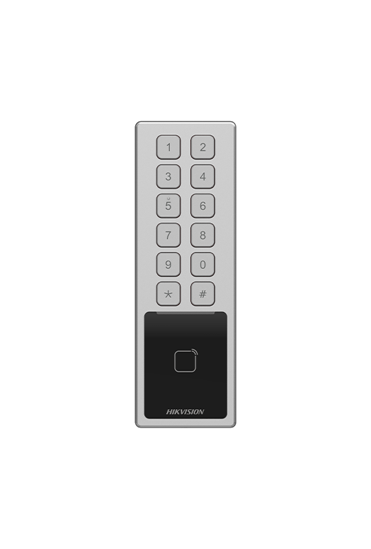 Tastatura cablata pentru AX Hybrid PRO G2, PIN, cititor MiFare, IP66, IK08 - HIKVISION DS-PK502MDX