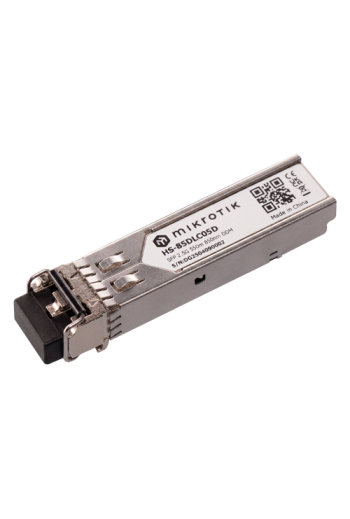 Modul SFP, 1.25G/2.5G, MM, 550m, 850nm, Industrial - MikroTik HS-85DLC05D
