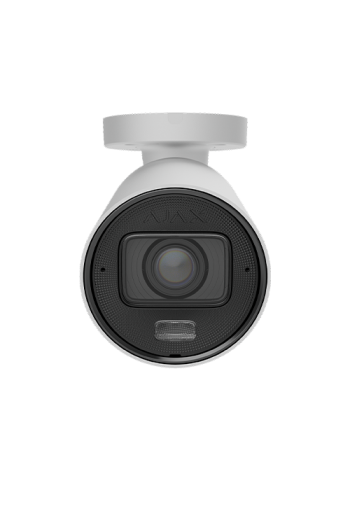 Camera de supraveghere video HLVF tip bullet, 8 Mp, ASP, alba - AJAX BulletCamHLVF8Mp(W)-126279