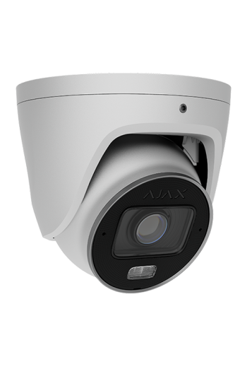 Camera de supraveghere video HLVF tip turret, 8 Mp, ASP, alba - AJAX TurretCamHLVF8Mp(W)-126283