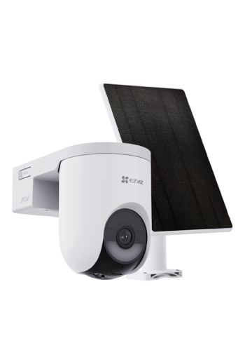 Camera IP Wi-Fi6 PT + panou solar 5W, 8MP, baterie 5.200 mAh, Audio bidirectional, Alarma - EZVIZ CS-HB8c-SP(4K)