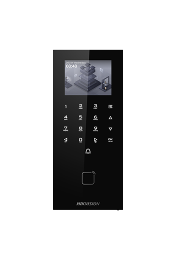 Terminal control acces, ecran 2.4 inch, PIN/Card M1, Bluetooth, Wiegand 26/34, RS485 - HIKVISION DS-K1T807MX-E1