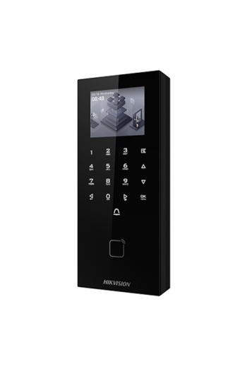 Terminal control acces, ecran 2.4 inch, PIN/Card M1, Bluetooth, Wiegand 26/34, RS485 - HIKVISION DS-K1T807MX-E1