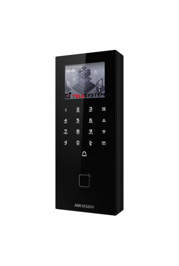 Terminal control acces, LCD 2.4 inch., PIN/M1, Wiegand 26/34, RS485, Bluetooth, Wi-Fi - HIKVISION DS-K1T807MBWX-QRE1