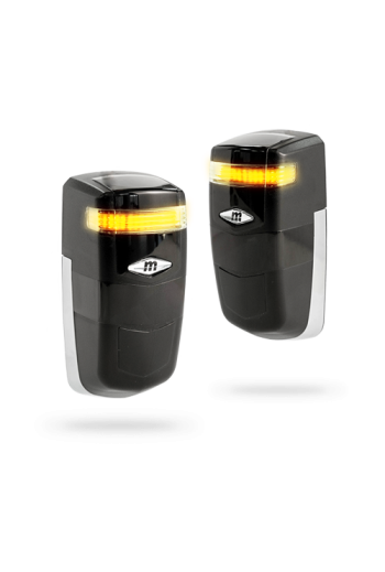 Set fotocelule IR emitator/receptor, 40m, 180 grade, LED, IP54 - MOTORLINE MF40LED