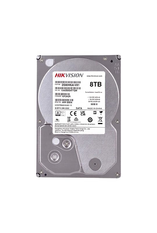 Hard disk 8TB - Hikvision Surveillance DS80HKAI-VX1