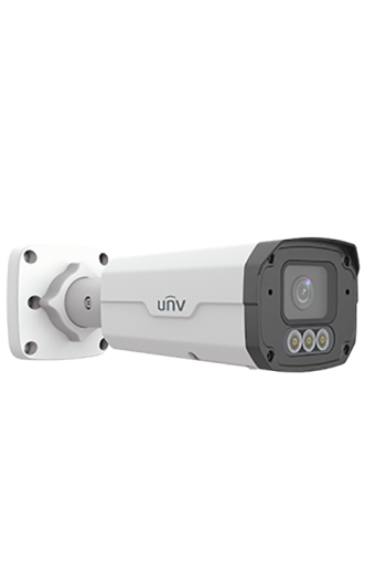 Camera IP seria ColorHunter, 4MP,  lentila 2.8 - 12mm Autofocus, IR 30m, Alarm, Audio, VCA,  PoE, IP67, IK10 - UNV IPC2324SE-ADZ