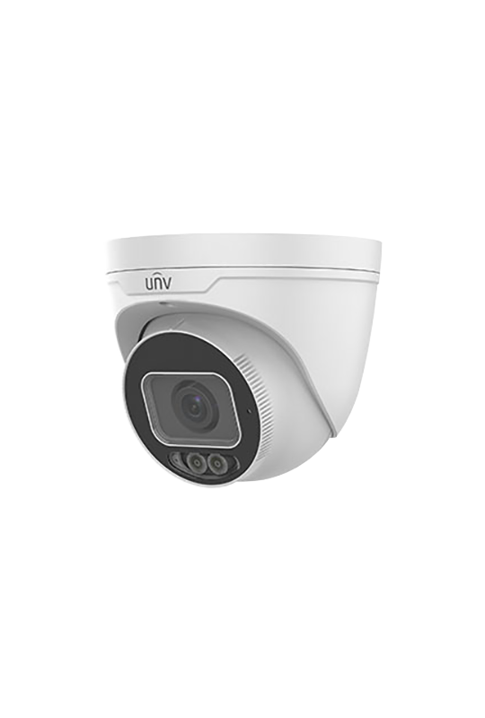 Camera IP seria ColorHunter, 4MP, lentila 2.8 - 12mm Autofocus, IR 30m, Alarm, Audio, VCA,  PoE, IP67, IK10 - UNV IPC3634SE-ADZK
