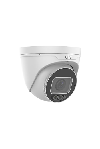 Camera IP seria ColorHunter, 4MP, lentila 2.8 - 12mm Autofocus, IR 30m, Alarm, Audio, VCA,  PoE, IP67, IK10 - UNV IPC3634SE-ADZK