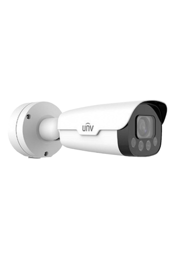LightHunter - Camera IP, 5MP, lentila motorizata 5-60mm AutoFocus, 12x, IR 100m, Alarma, PoE+, IK10 - UNV IPC265EB-DX12K-I0