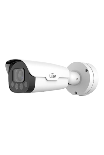 LightHunter - Camera IP, 5MP, lentila motorizata 5-60mm AutoFocus, 12x, IR 100m, Alarma, PoE+, IK10 - UNV IPC265EB-DX12K-I0